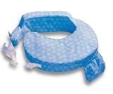 My Brest Friend Light Blue Spiral Pilllow