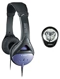 Coby CV200 Digital Stereo HP w/ Bonus Earphones & Carrying Case