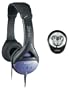 Coby CV200 Digital Stereo HP w/ Bonus Earphones & Carrying Case
