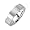 0.24ctw Satin Channel Set Diamond Wedding Band in 14K White Gold (GH, VS)