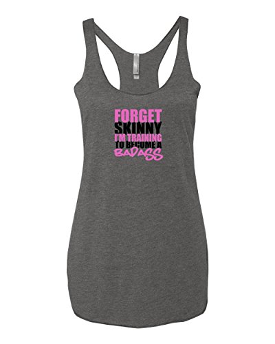 Panoware Women's Racerback Tank | Forget Skinny I'm Training To Become A Badass