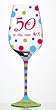 50 is the new 40 Stemware Glass 50 is the new 40 Stemware Glass