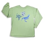 Mis Tee V-Us - Boys Long Sleeve Top, Sage