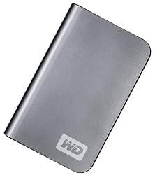 Western Digital My Passport Elite 500 GB USB 2.0 Portable External Hard Drive (Titanium)