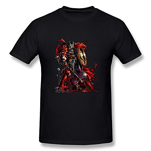 YIRONG Men's Spawn Medieval Render T-shirt Size L
