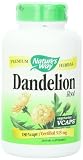 Nature's Way Dandelion Root Veg-capsules, 525 mg, 180-Count