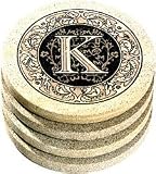 Monogram Coaster K Set
