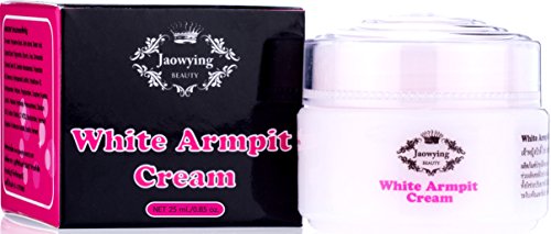 Armpit Whitening Cream Groin & Armpit Bleaching Cream - With Alpha Arbutin, Kojic Extract & Jojoba Oil - Rich Cream Designed to Safely Lighten & Brighten Dark Armpits or Groin Area - Net (25ml.) 0.85 Oz