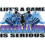 Life's A Game/Cheerleading Adult T-Shirt