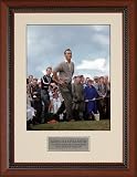 ARNOLD PALMER - 1961 FIRST BRITISH OPEN CHAMPIONSHIP - ROYAL BIRKDALE, ENGLAND - 8x10 (Frame Size 14x17)