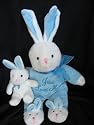 Singing "Jesus Loves Me" Plush 16" Bunny & Baby Bunny