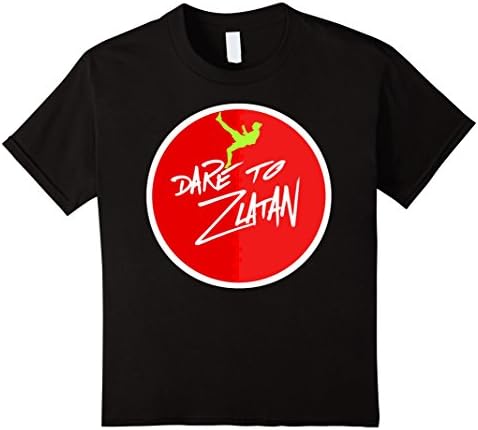 Kids Dare to Zlatan Ibrahimovic tshirt 4 Black