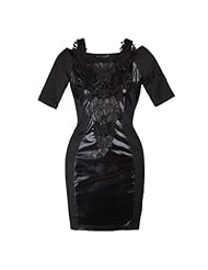 Petite Sexy Embroidered Lace Tunic 