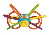 Manhattan Toy Zoo Winkel Owl Rattle and Sensory Teether