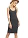 MakeMeChic Women's Basic Scoop Neck Bodycon Sleeveless Mini Tank Dress
