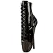 Pleaser Women's Ballet-1020 Ankle Boot,Black Patent,11 M US