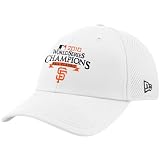 MLB New Era San Francisco Giants 2010 World Series Champions White Neo Structured Mesh Back Flex Hat (Medium/Large)