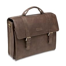 Hartmann Leather Business Cases Hudson Slim Brief