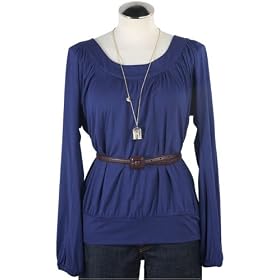 Fossil Knit - Rita (Color: Orion Blue)