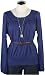Fossil Knit - Rita (Color: Orion Blue)