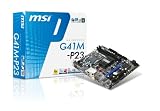 MSI LGA 775 Intel G41 1 PCIEx16/1 PCIEx1/1 PCI Micro-ATX Motherboard G41M-P23