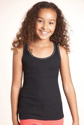 Pure Cotton Ribbed Vest Top