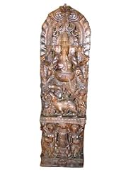Lord Ganesha Statue Lifesize Handcarved Dancing Ganesh Sculpture 81 Inch