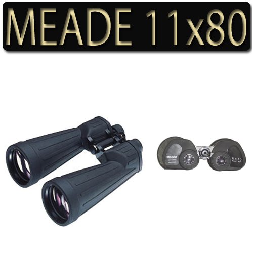 Meade 11x80 Rubber Armored Giant Binocular