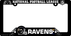 Baltimore Ravens License Plate Frame Two Pack Set