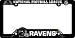 Baltimore Ravens License Plate Frame Two Pack Set