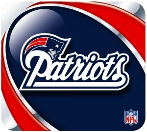 New England Patriots Vortex Mouse Pad