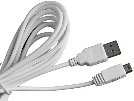 Briteley WII U USB Gamepad Charger Cable Extended Length 10'