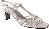 Annie Women’s Maka Dress Sandal,Silver,8 M