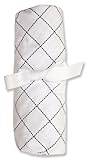 Trend Lab Crib Sheet in Black and White