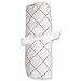 Trend Lab Crib Sheet in Black and White