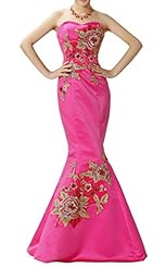 Mermaid Satin Evening Dress 