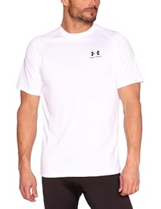 Under Armour Herren Shirt New EU Tech Short Sleeve Tee, White/Black, S, 1229078-100