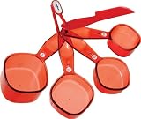 Zyliss Measuring Cup Set, Translucent Red