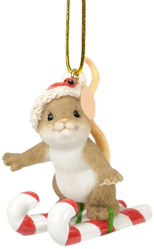 Enesco Charming Tails Your Sweetness is No Small Fee Ornament, 2.125-Inch