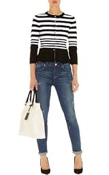 Stripe Knit Collection Cardigan