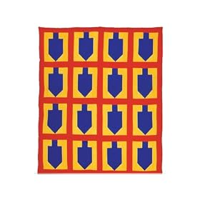 Chanukah Dreidel Comforter