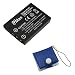 GTMax Kodak Klic-5001 / Sanyo DB-L50 Rechargeable Lithium-Ion Battery + Memory Card Case for Kodak EasyShare DX6490, DX7440, DX7590, DX7630, E880,P712, P850, P880, Z730, Z7590, Z760 Digital Camera