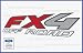 Ford F150 FX4 OffRoad Decals Truck Stickers (1997 - 2008) - F