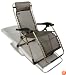 Strathwood Anti-Gravity Adjustable Recliner, Textaline With Champagne Frame