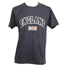 Mens England Union Jack Print 100% Cotton Short Sleeve Casual T-Shirt/Top