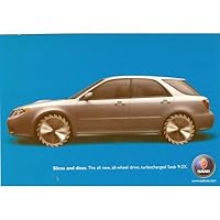 SAAB 9-2X Car Postcard - 4x6