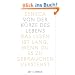 Von der K�rze des Lebens