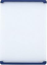 Oxo Good Grips 10-1/2-by-15-Inch Utility Cutting Board, Blue Edge