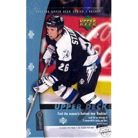 2005 06 Upper Deck Hockey Hobby Box - 24 packs box, 3 jerseys box, Possible Sidney Crosby... by Upper Deck Hockey