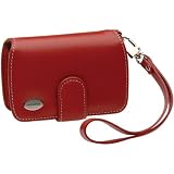 OLYMPUS 202085 Premium Slim Leather Case (Red)